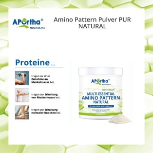 APOrtha Amino Pattern Aminosäuren Pulver pur - 362 g veganes Pulver