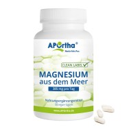 Magnesiumoxid aus dem Meer - 180 vegane Kapseln