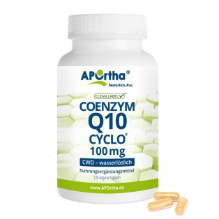 Coenzym Q10 CWD 100 mg  - 120 vegane Kapseln