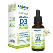 Vitamin D3 5.000 IE pro Tropfen - ca. 1.700 vegetarische Tropfen - 50 ml | Familienpackung