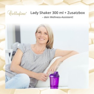 Cellufine® Lady Shaker 300 ml + Zusatzbox