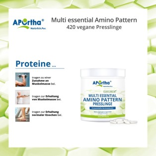 APOrtha Amino Pattern Aminosäuren - 420 vegane Tabletten