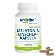 Melatonin Einschlaf-Kapseln 1 mg - 90 vegane Kapseln
