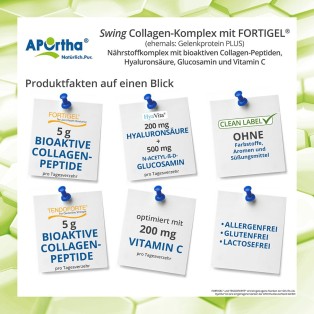 APOrtha Gelenkprotein Plus mit FORTIGEL® - 340 g Pulver