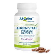 Augen-Vital-PREMIUM-Kapseln mit Vitaminen und MaquiBright® - 60 vegane Kapseln - MHD 03/2024