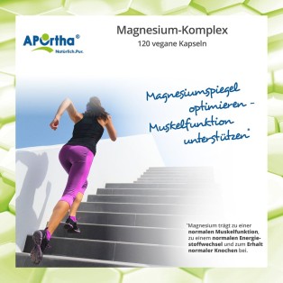 Magnesium-Komplex-Kapseln - 120 vegane Kapseln