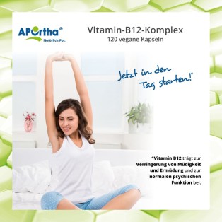 Vitamin-B12-Komplex - 120 vegane Kapseln