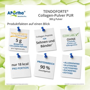 TENDOFORTE® Collagen-Pulver Pur - 300 g Pulver