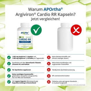 Argiviron® Cardio RR - 240 vegane Kapseln