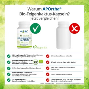 Neopuntia™ Bio-Feigenkatus - 120 vegane Kapseln