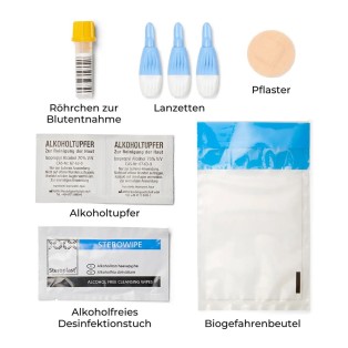 Blutzucker-Test (HbA1c) - Testkit