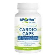 Cardio Caps mit Coenzym Q10 + Selen + Vitamin B1 - 60 vegane Kapseln