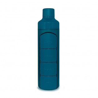YOS Bottle APOrtha® Pillendosen-Trinkflasche - Blau