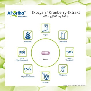 Exocyan™ Cranberry-Extrakt - 60 vegane Kapseln