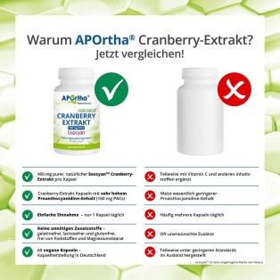 Exocyan™ Cranberry-Extrakt - 60 vegane Kapseln