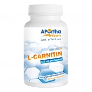 APOrtha Sports L-Carnitin 500 mg - 120 vegane Kapseln - MHD 04/2023