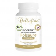 Cellufine® Bio-Spinat mit hohem Folsäure-Gehalt - 120 vegane Kapseln - MHD 01/2023