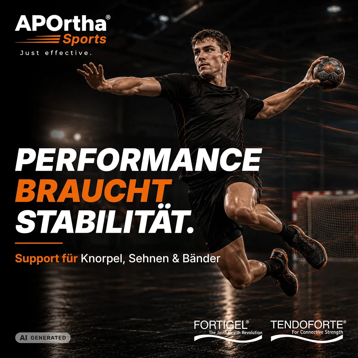 APOrtha® Sports RESIST! mit FORTIGEL® + TENDOFORTE® B (Rind) - 340 g Pulver