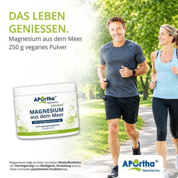 Magnesiumoxid Pulver aus dem Meer - 250 g veganes Pulver