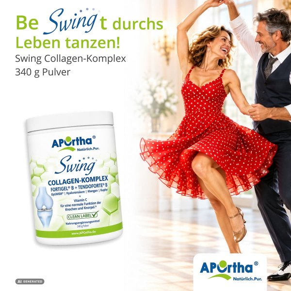 Swing Collagen-Komplex mit FORTIGEL® B + TENDOFORTE® B (Rind) - 340 g Pulver