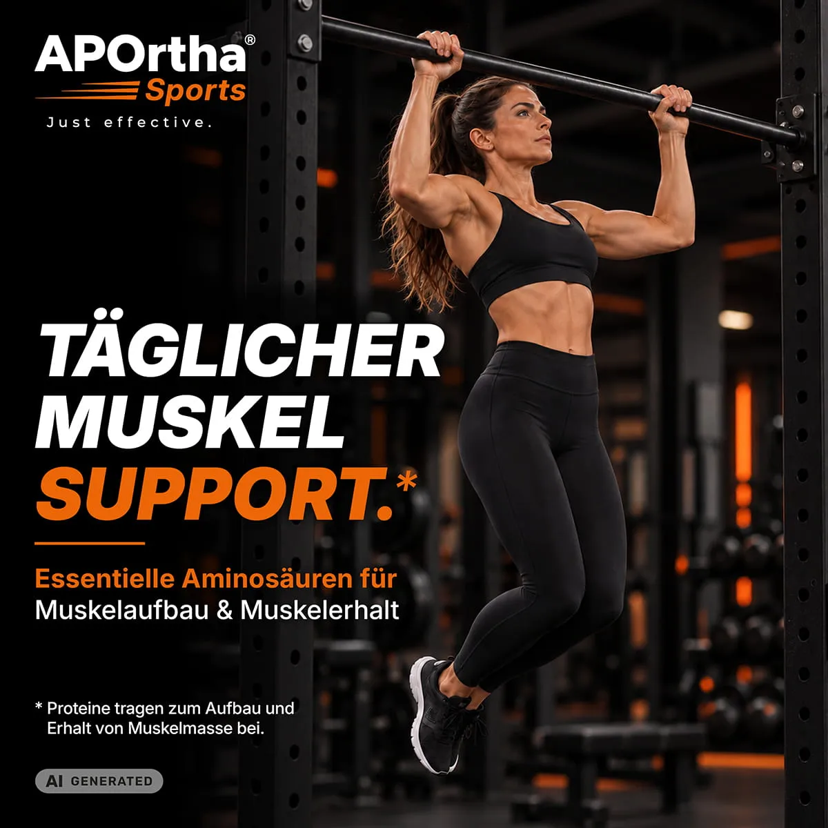 APOrtha® Sports Amino Pattern Pulver - NATURAL- 362 g veganes Pulver