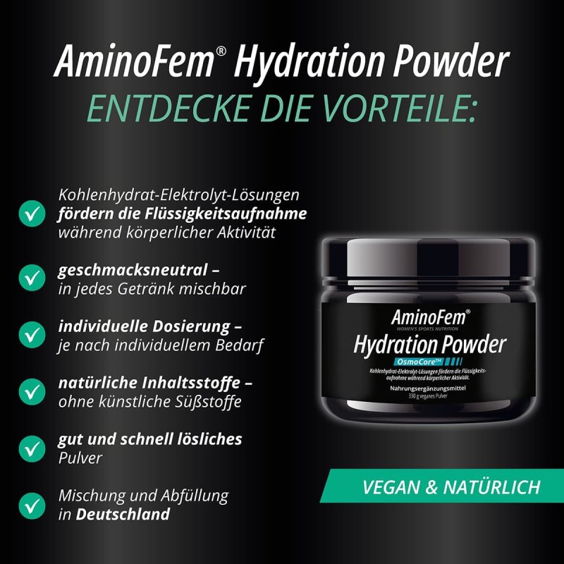 AminoFem® | OsmoCore™ Hydration Powder - Dose - 330 g